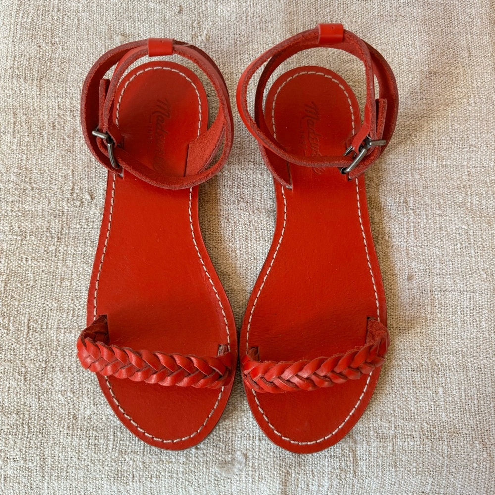 MADEWELL Braided Sandals Women’s 6.5